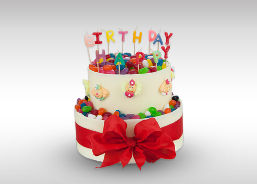 Happy Birthday Ice Cream Cake